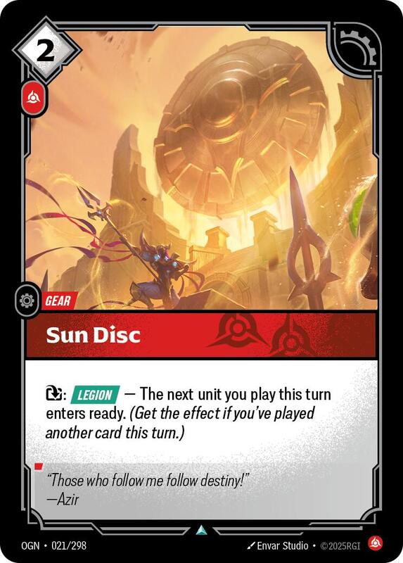 Sun Disc - Origins (OGN) [021/298]
