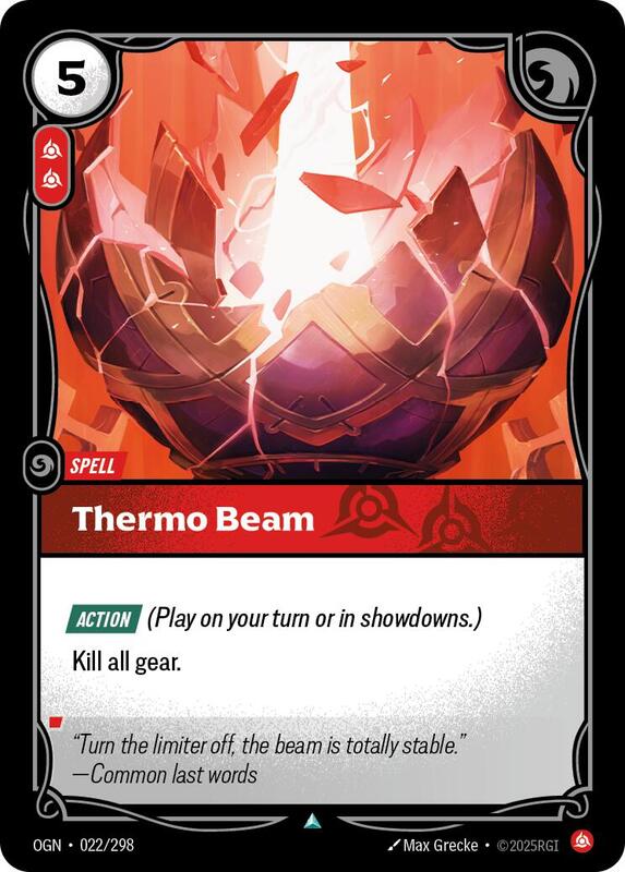 Thermo Beam - Origins (OGN) [022/298]