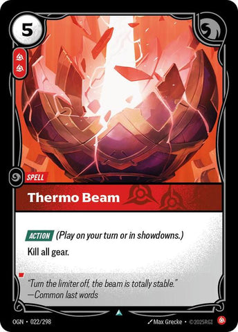 Thermo Beam - Origins (OGN) [022/298]
