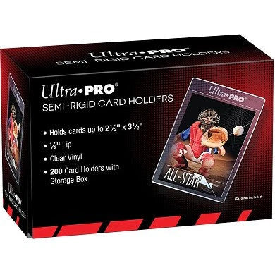 Ultra Pro - Card Sleeves 200ct - Semi-Rigid Card Holder