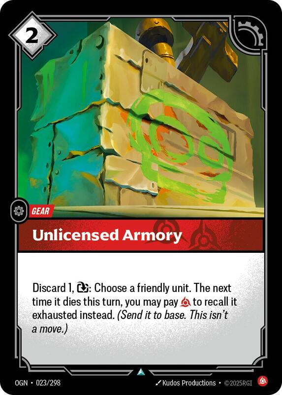 Unlicensed Armory - Origins (OGN) [023/298]