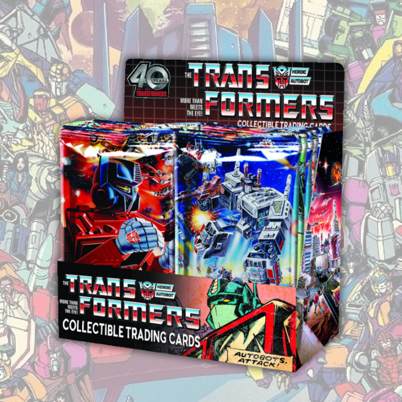 Transformers 40th Anniversary Trading Card: Booster Box (Preorder)