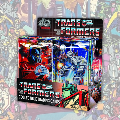 [ BOXING DAY SALE ] Transformers 40th Anniversary Trading Card: Booster Box