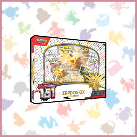 Pokémon TCG: Scarlet & Violet - Pokemon 151 Zapdos ex Box