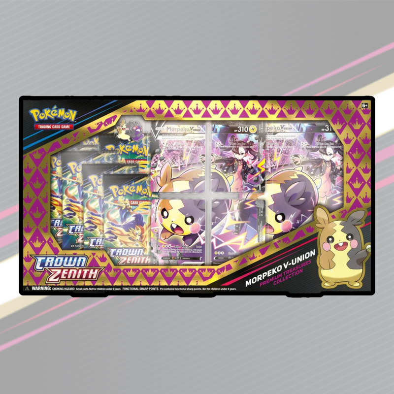 Pokémon TCG: Crown Zenith - Morpeko V-Union Premium Treasures Collection