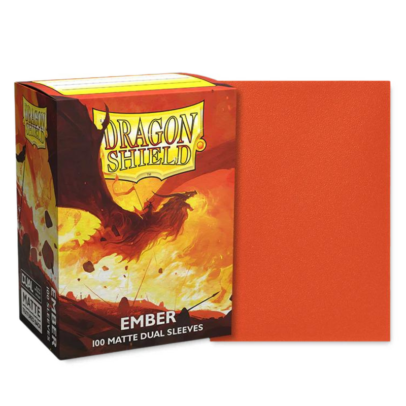 Dragon Shield Matte Dual Sleeves - Ember