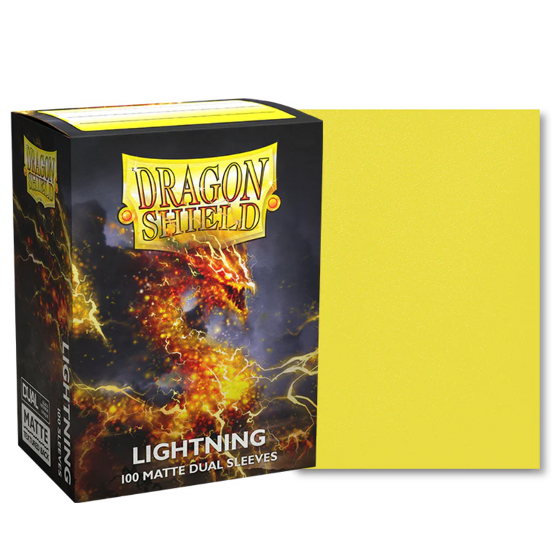 Dragon Shield Matte Dual Sleeves - Lightning