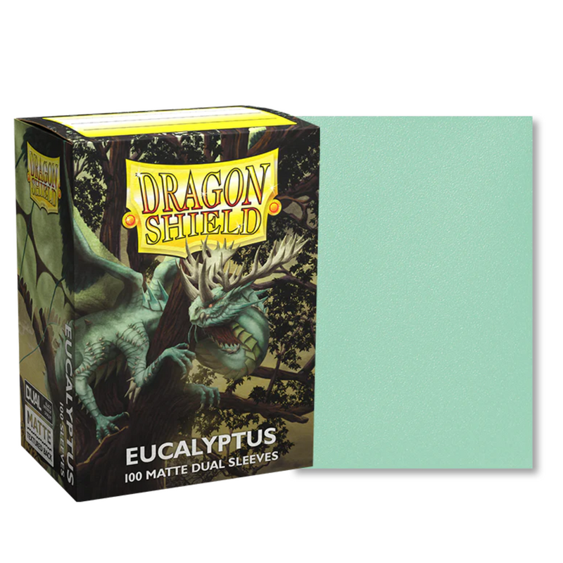 Dragon Shield Matte Dual Sleeves - Eucalyptus