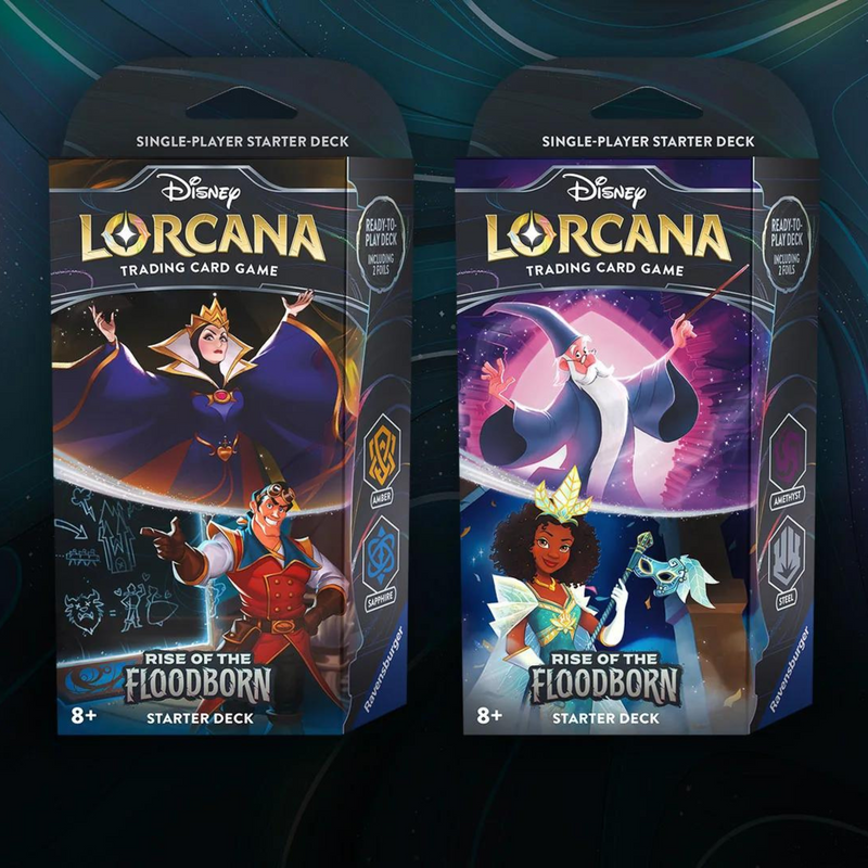 Disney Lorcana: Rise of the Floodborn Starter Decks