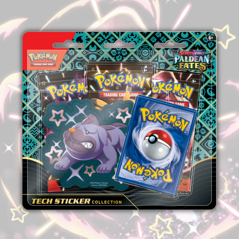 Pokemon TCG: Scarlet & Violet - Paldean Fates Tech Sticker Collection