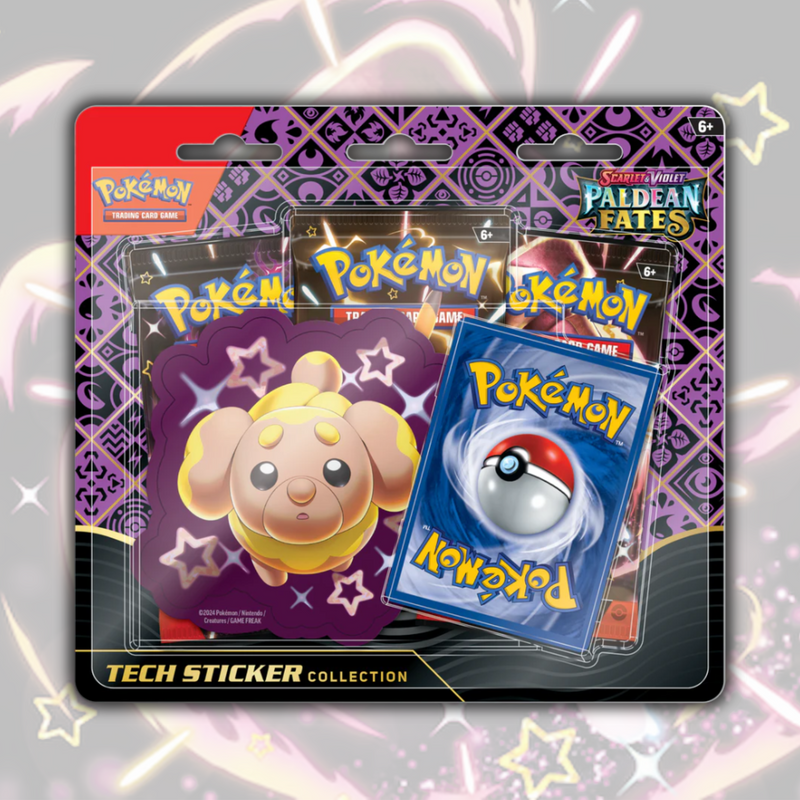 Pokemon TCG: Scarlet & Violet - Paldean Fates Tech Sticker Collection