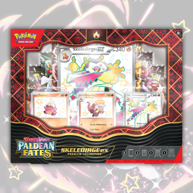 Pokemon TCG: Scarlet & Violet - Paldean Fates Ex Premium Collection Box