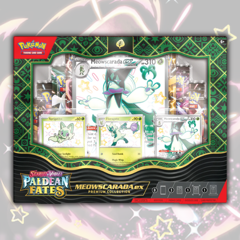 Pokemon TCG: Scarlet & Violet - Paldean Fates Ex Premium Collection Box