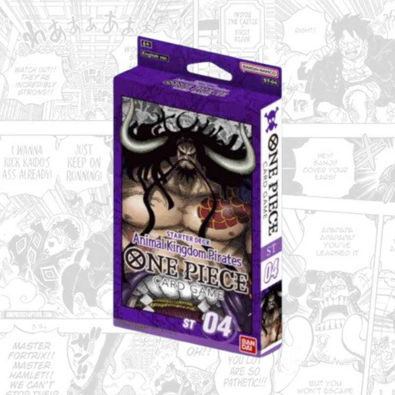 one piece tcg: animal kingdom pirates starter deck One Piece TCG: STARTER DECK - Animal Kingdom Pirates