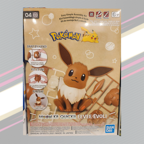 Bandai Hobby: Pokémon Model Kit - Sleeping Eevee