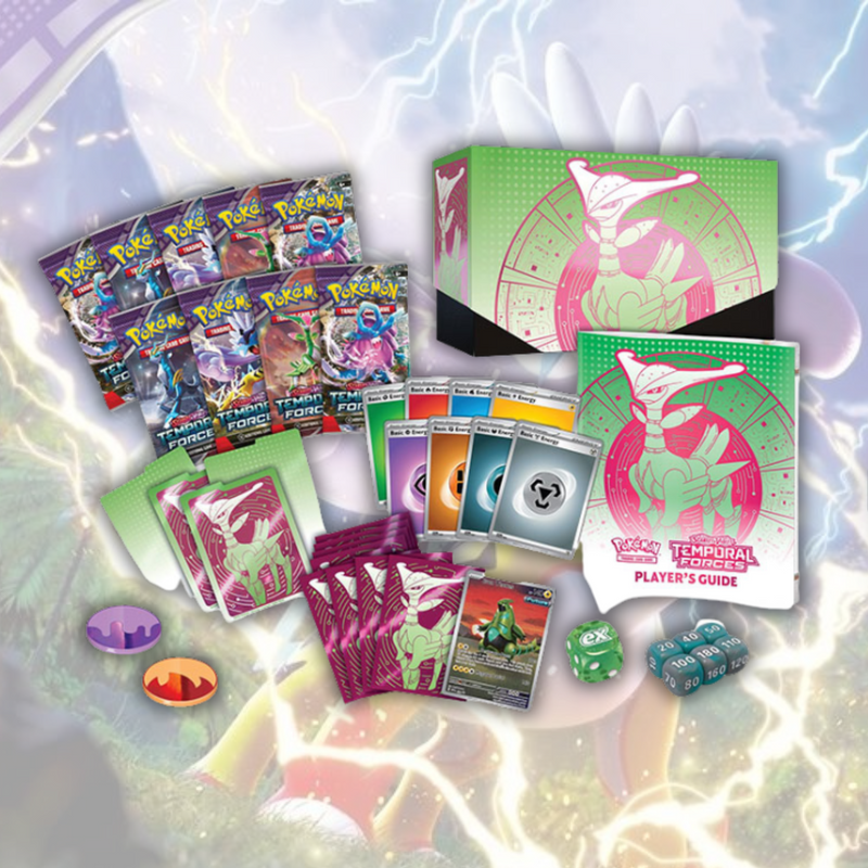 Pokémon TCG: Scarlet & Violet - Temporal Forces Elite Trainer Box