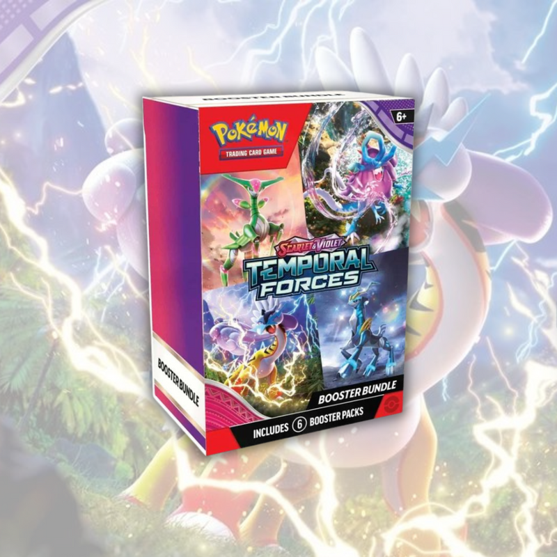 Pokémon TCG: Scarlet & Violet - Temporal Forces Booster Bundle