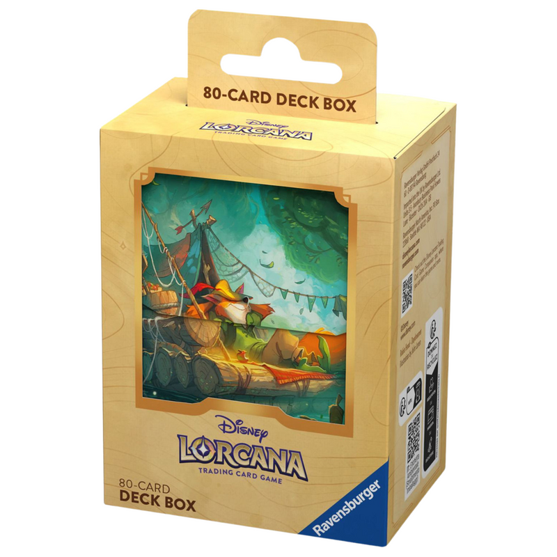 Disney Lorcana 80 Card Deck Box - Robin Hood