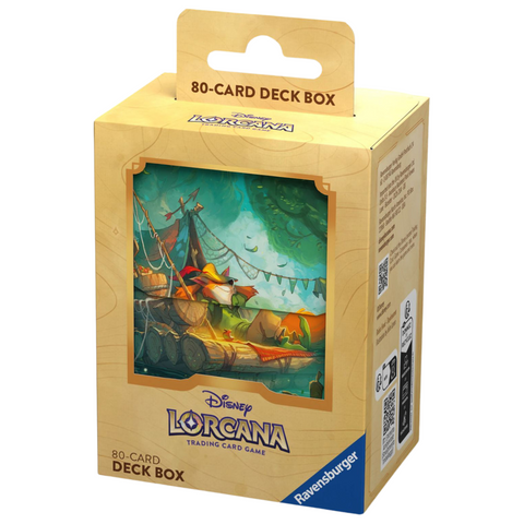 Disney Lorcana 80 Card Deck Box - Robin Hood