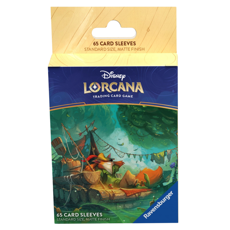 Disney Lorcana 65 Card Sleeves - Robin Hood