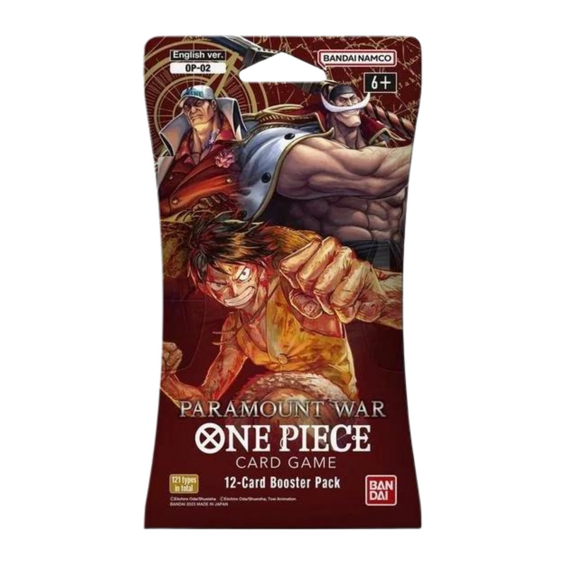 One Piece TCG Paramount War [OP-02] - Sleeved Booster