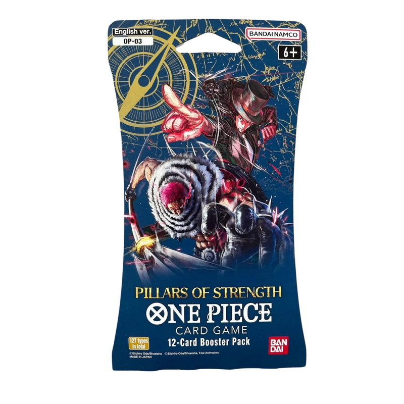 One Piece TCG Pillars of Strength [OP-03] - Sleeved Booster