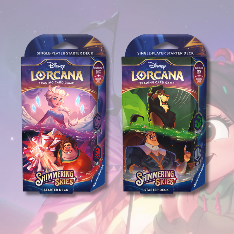 Disney Lorcana TCG: Shimmering Skies Starter Decks