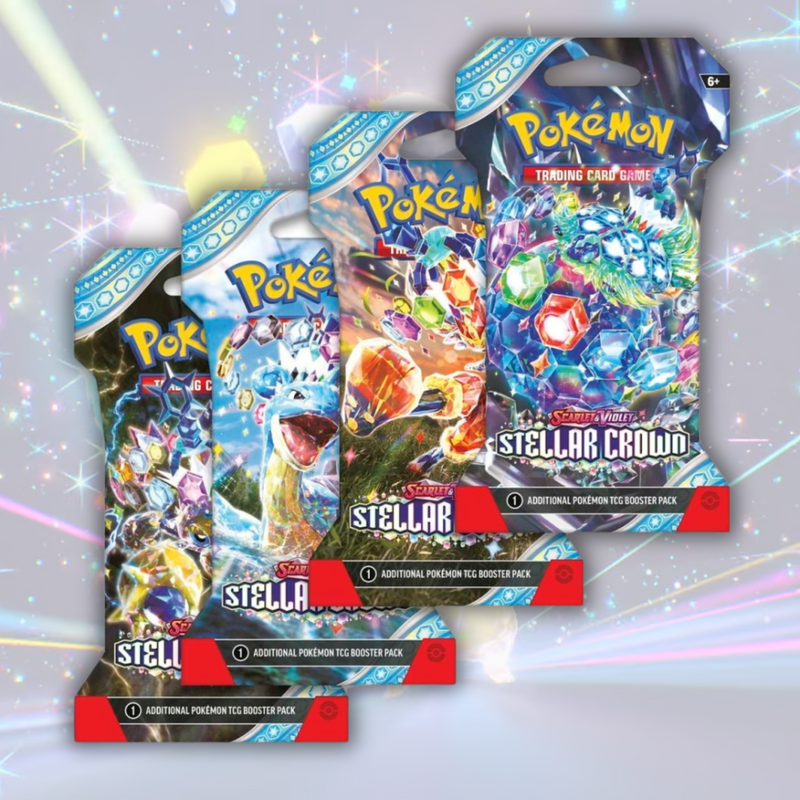 Pokémon TCG: Scarlet & Violet - Stellar Crown Elite Sleeved Booster