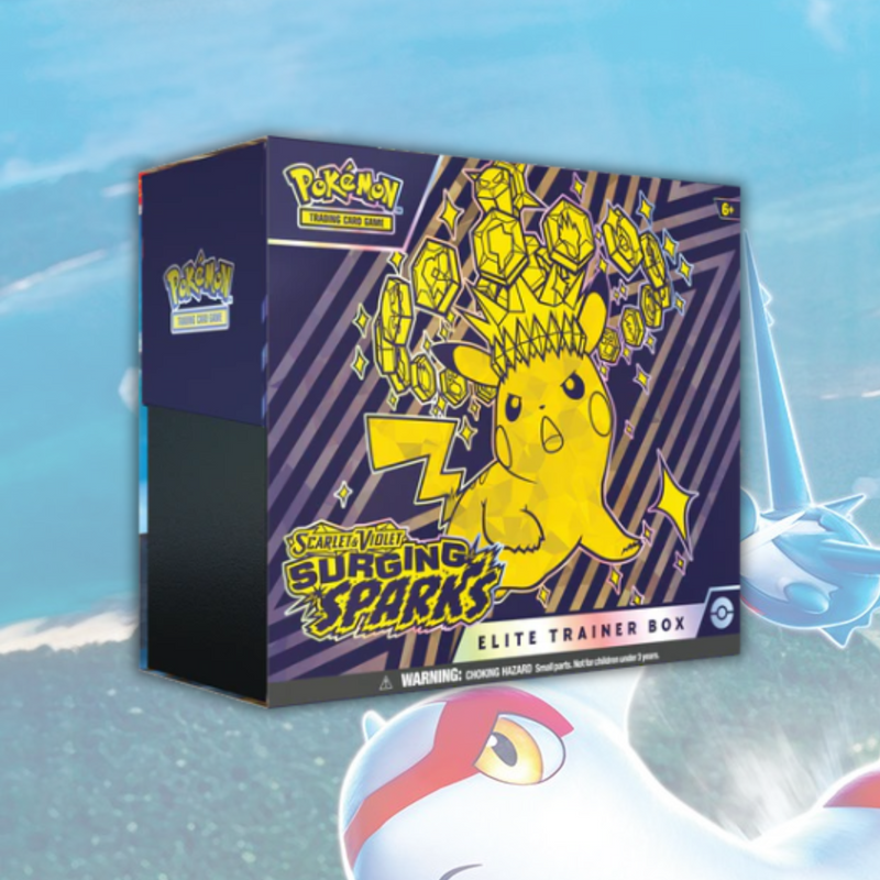 Pokémon TCG: Scarlet & Violet - Surging Sparks Elite Trainer Box