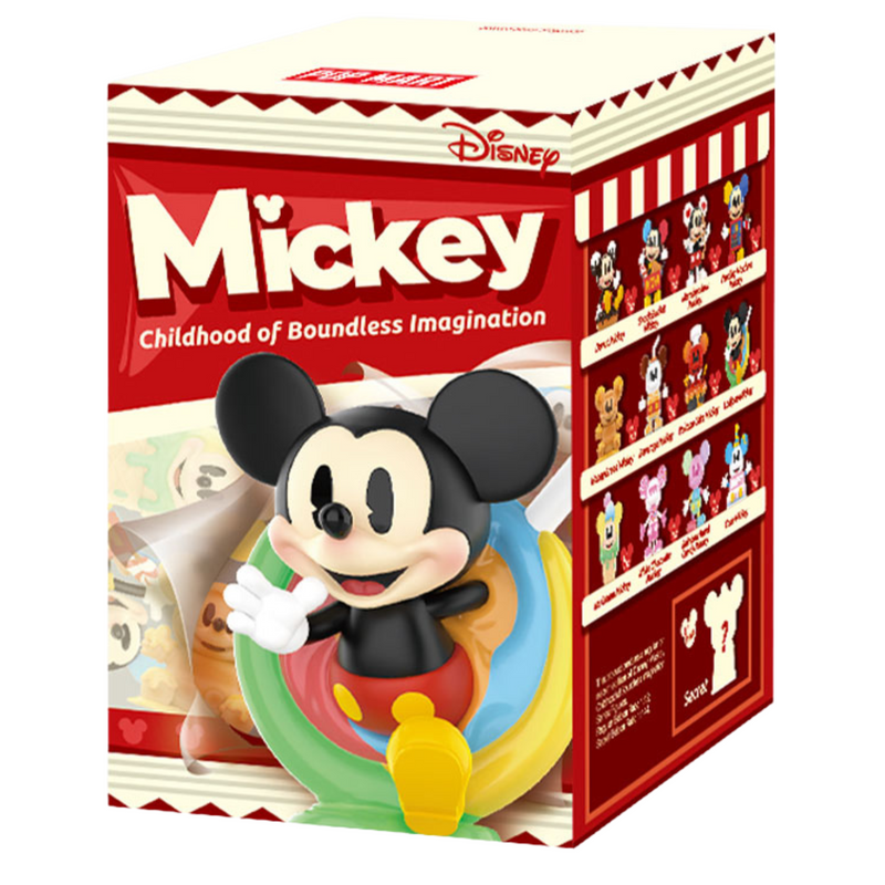 Disney Mickey Childhood of Boundless Imagination Series Figures Blind Box