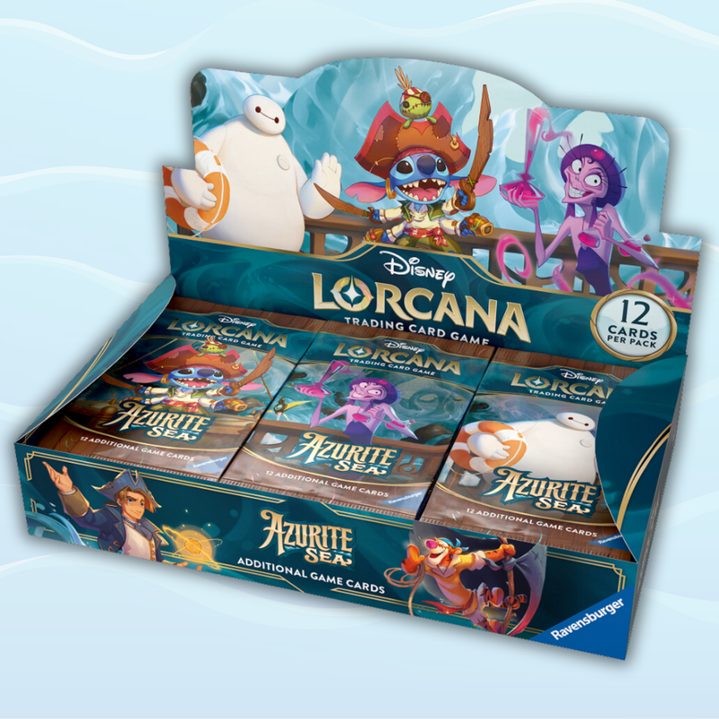 Disney Lorcana: Azurite Sea Booster Box (Preorder)