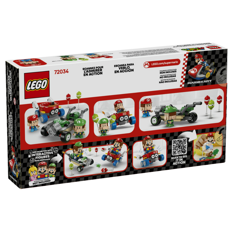 LEGO Mario Kart - Baby Mario vs. Baby Luigi 72034