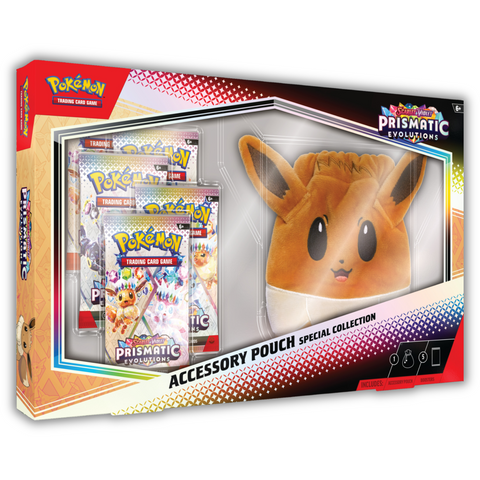 Pokémon TCG: Scarlet & Violet - Prismatic Evolutions Accessory Pouch Special Collection