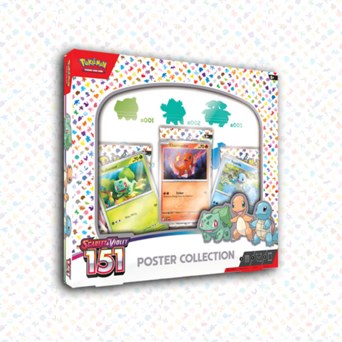 Pokémon TCG: Scarlet & Violet - 151 Poster Collection