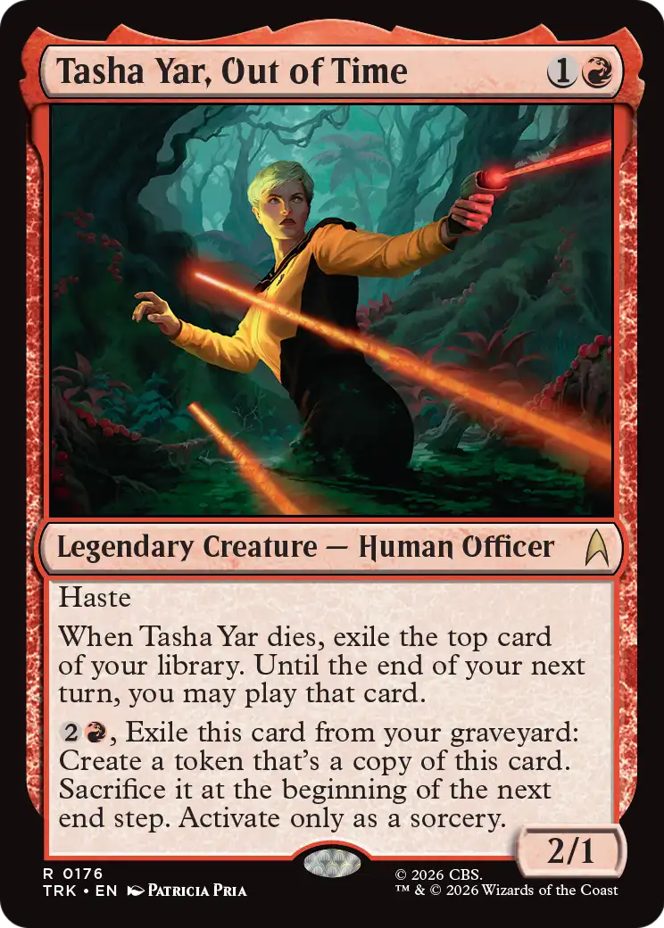Tasha Yar, Out of Time [Star Trek]