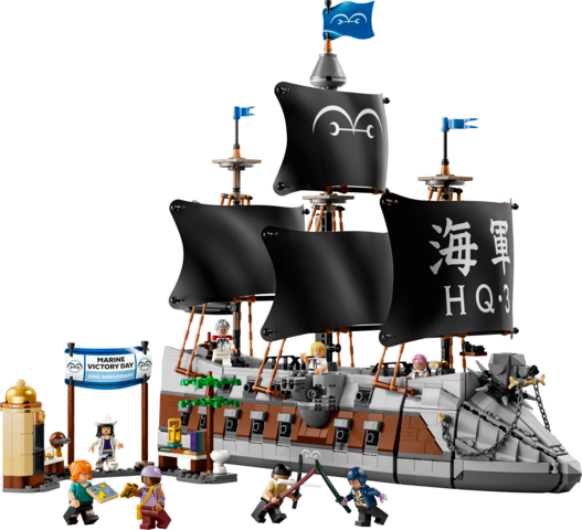 LEGO One Piece - Garp's Marine Battleship