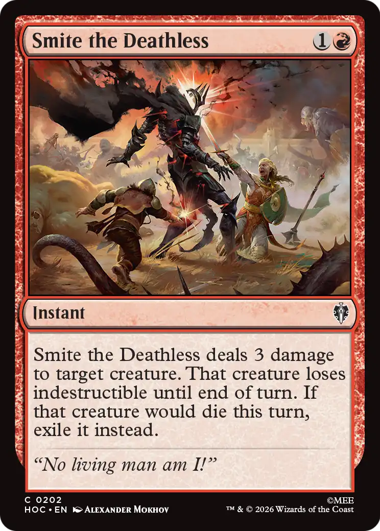 Smite the Deathless [The Hobbit: Eternal-Legal]