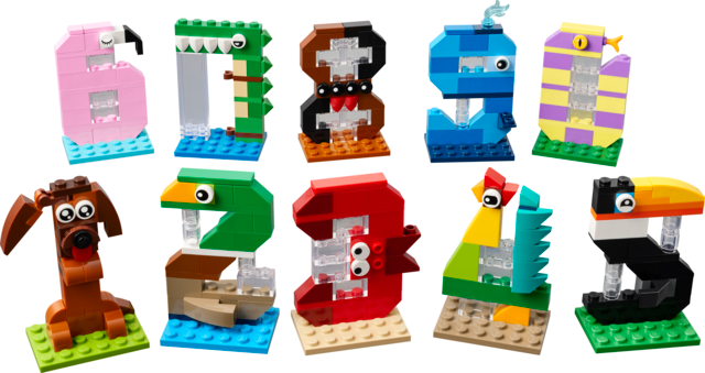 LEGO Birthday Numbers 40807