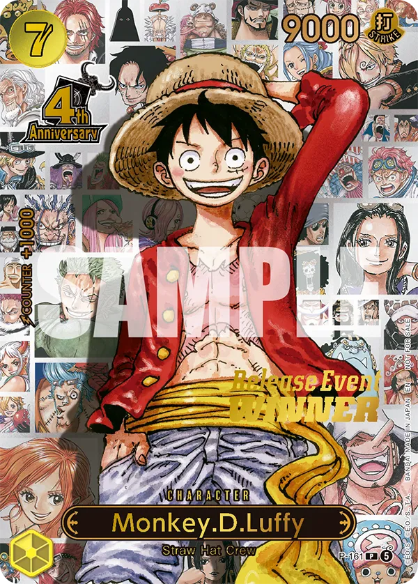 One Piece CG: 4th Anniversary Event (OP-18 Release Event)
