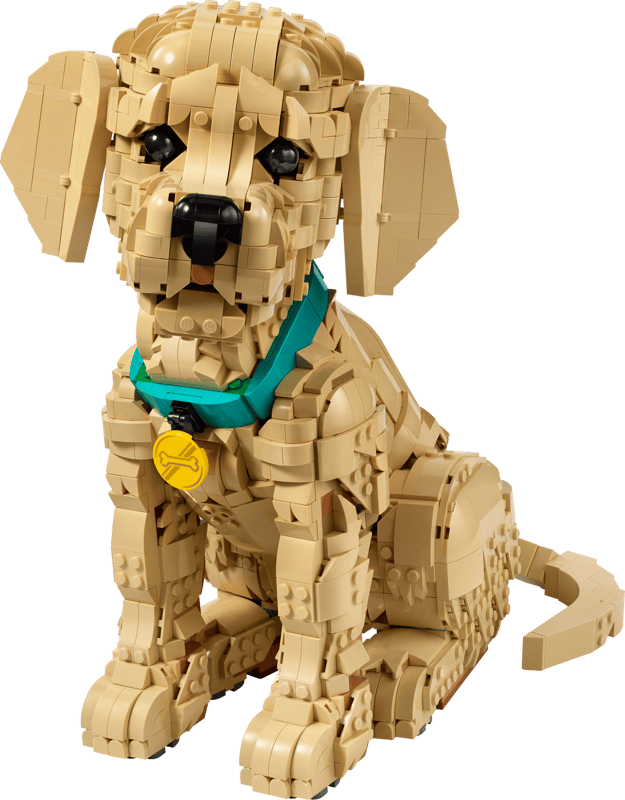 LEGO Icons Golden Retriever Puppy