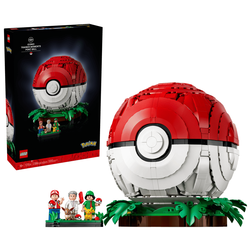 LEGO Pokémon Iconic Trainer Moments Poké Ball 72154