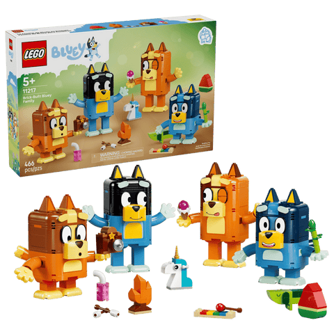 LEGO Brick-Built Bluey Family 11217
