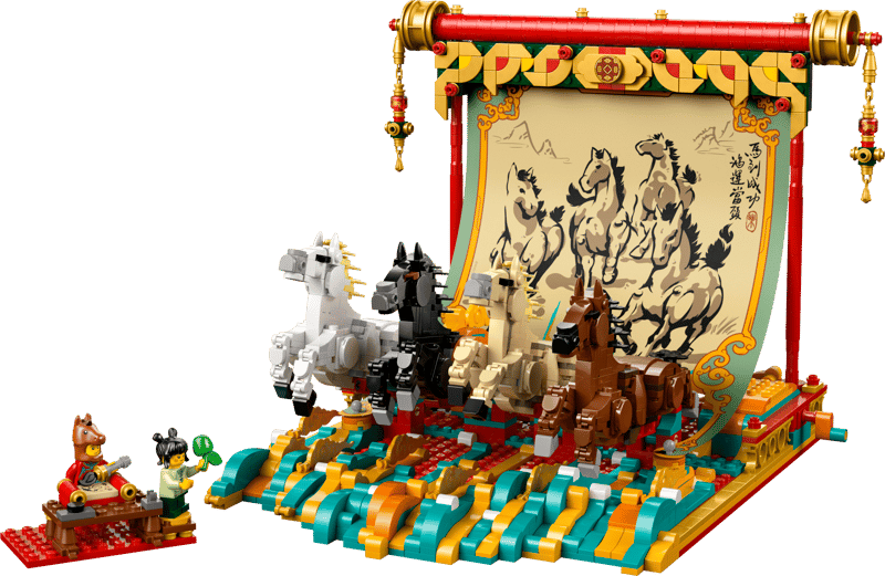 LEGO Galloping Horses Canvas 80119
