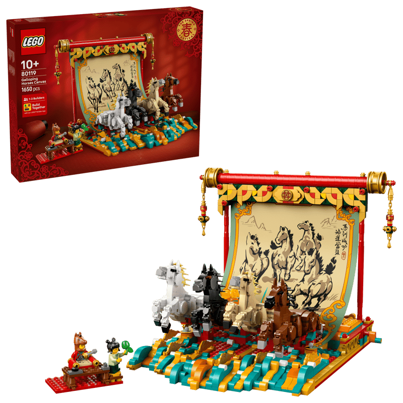LEGO Galloping Horses Canvas 80119