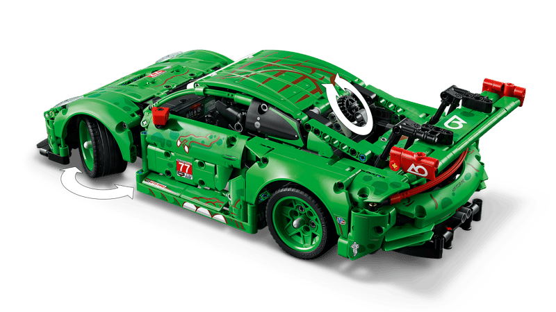 LEGO Technic Porsche 911 GT3 R REXY AO Racing Car 42224