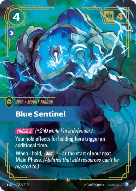Blue Sentinel - Unleashed (UNL) [087/219]