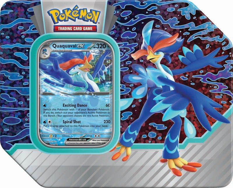 Pokémon TCG: Paldea Partners Tin (Quaquaval ex)