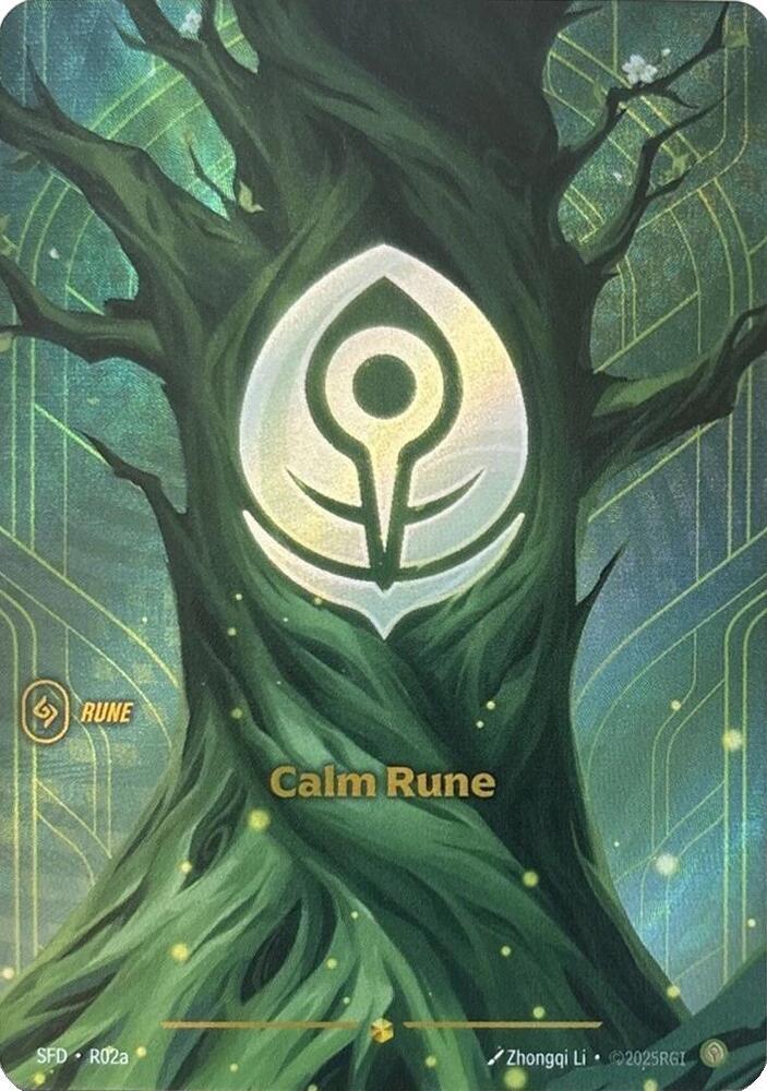 Calm Rune - Spiritforged (SFD) [R02a]