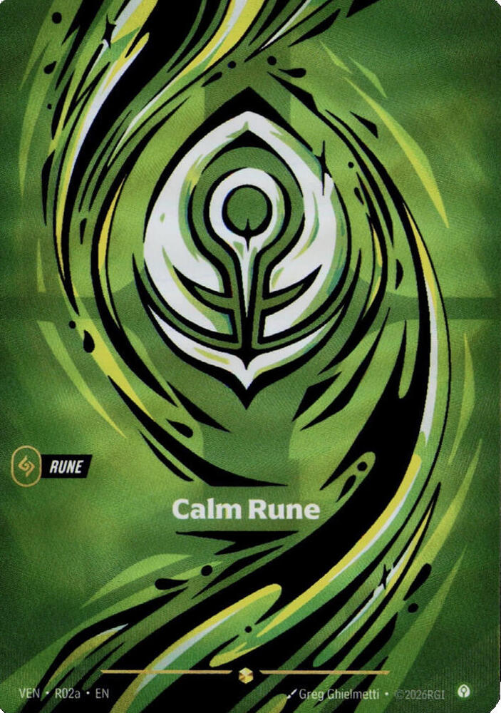 Calm Rune - Vendetta (VEN) [R02a]