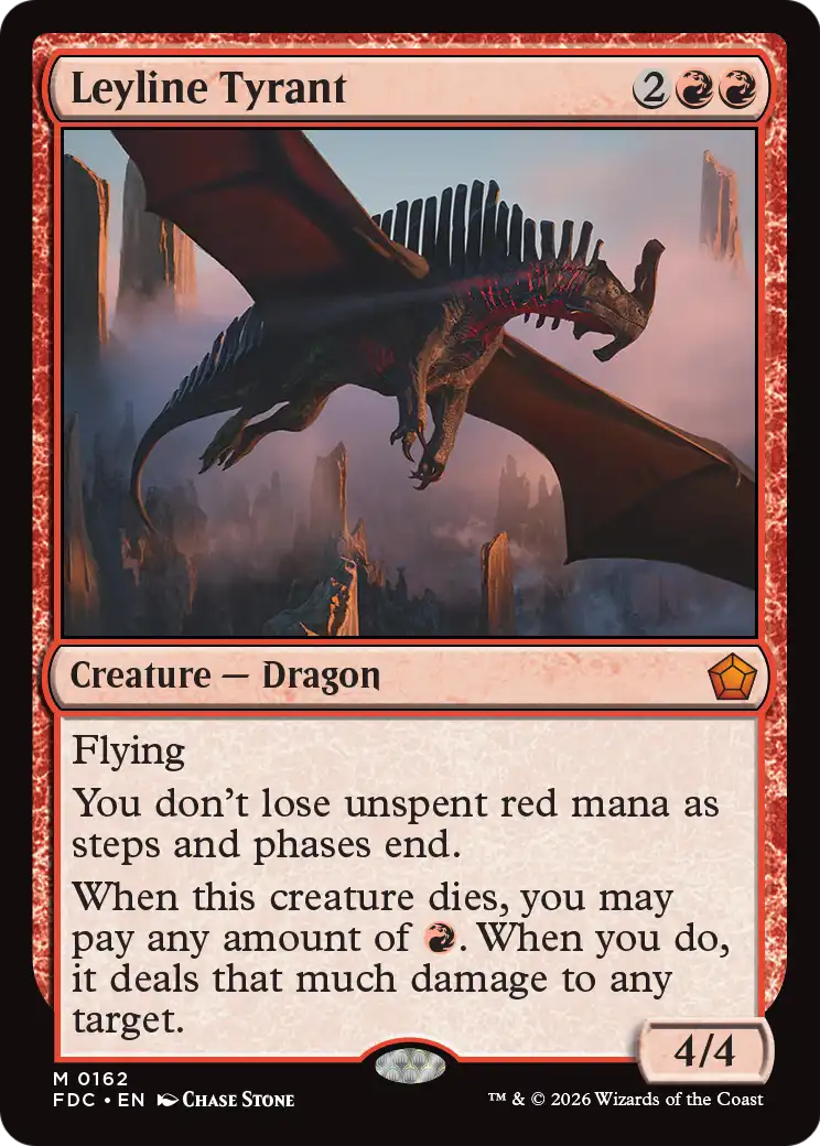 Leyline Tyrant [Foundations Commander]